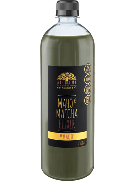 Wellness & Matcha — Alchemy Maho Matcha Latte Elixir 750ml