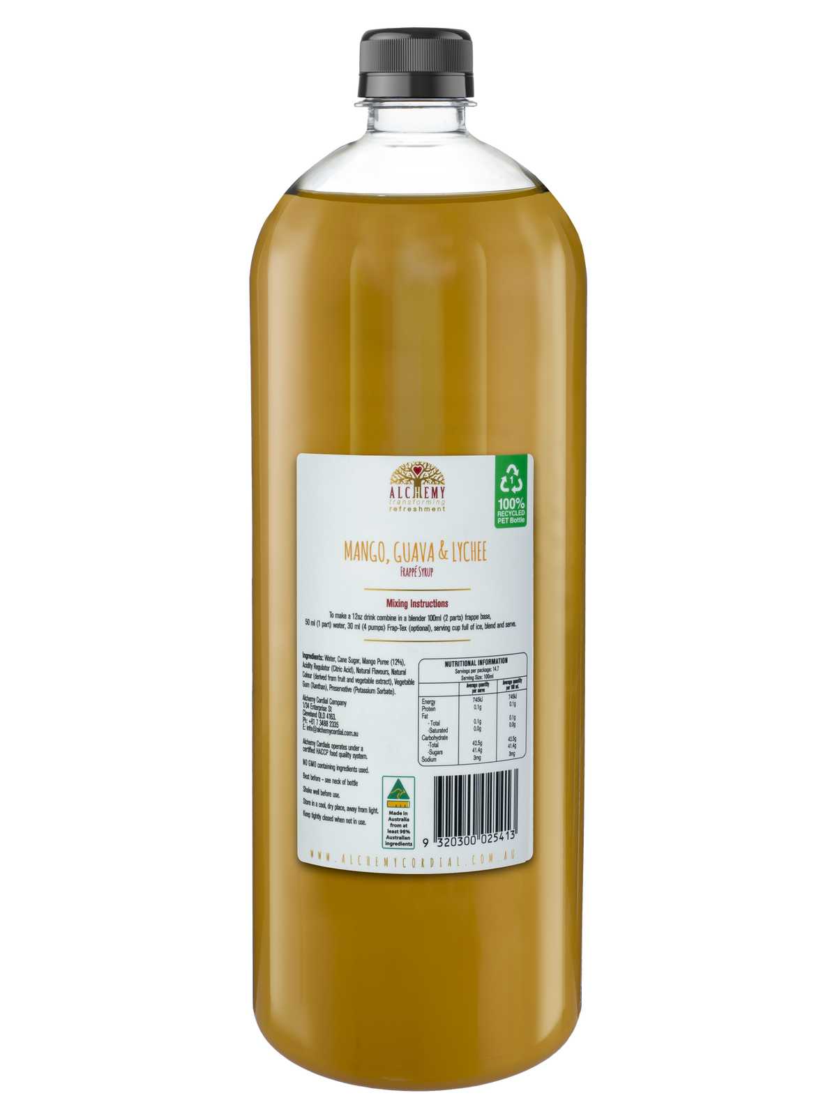 Mango, Guava & Lychee Frappe Concentrate 1.47L